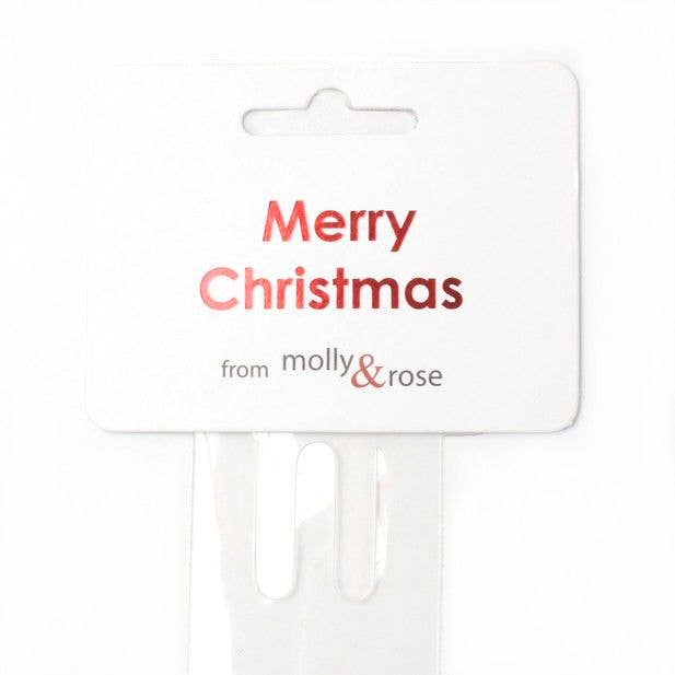Clip Strip Of 12 Assorted Christmas Earrings