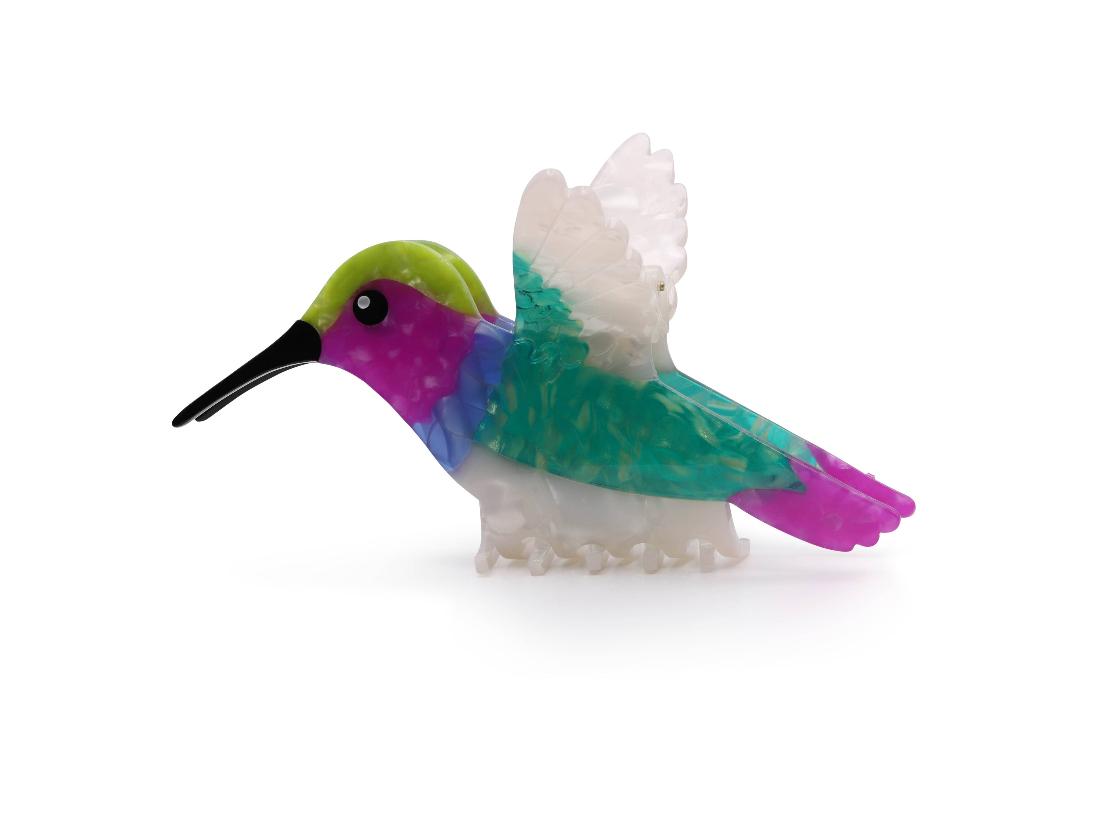 HUMMINGBIRD NOVELTY HAIR CLIP: MULTI