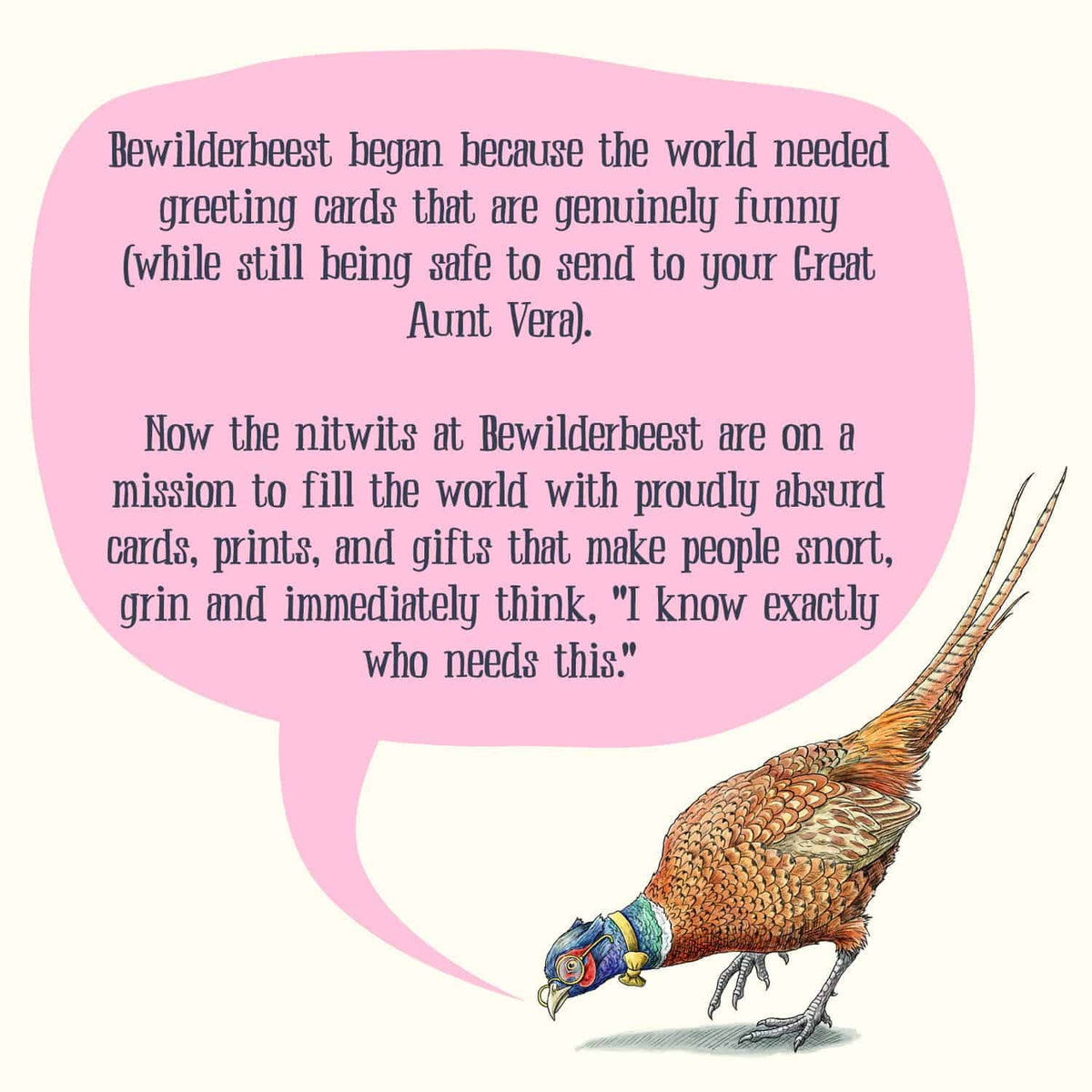 Catatonic Card - Everyday Card: 5" x 7"