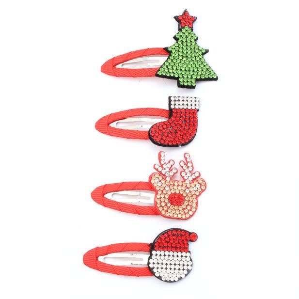 Assorted Christmas Diamante Sleepies