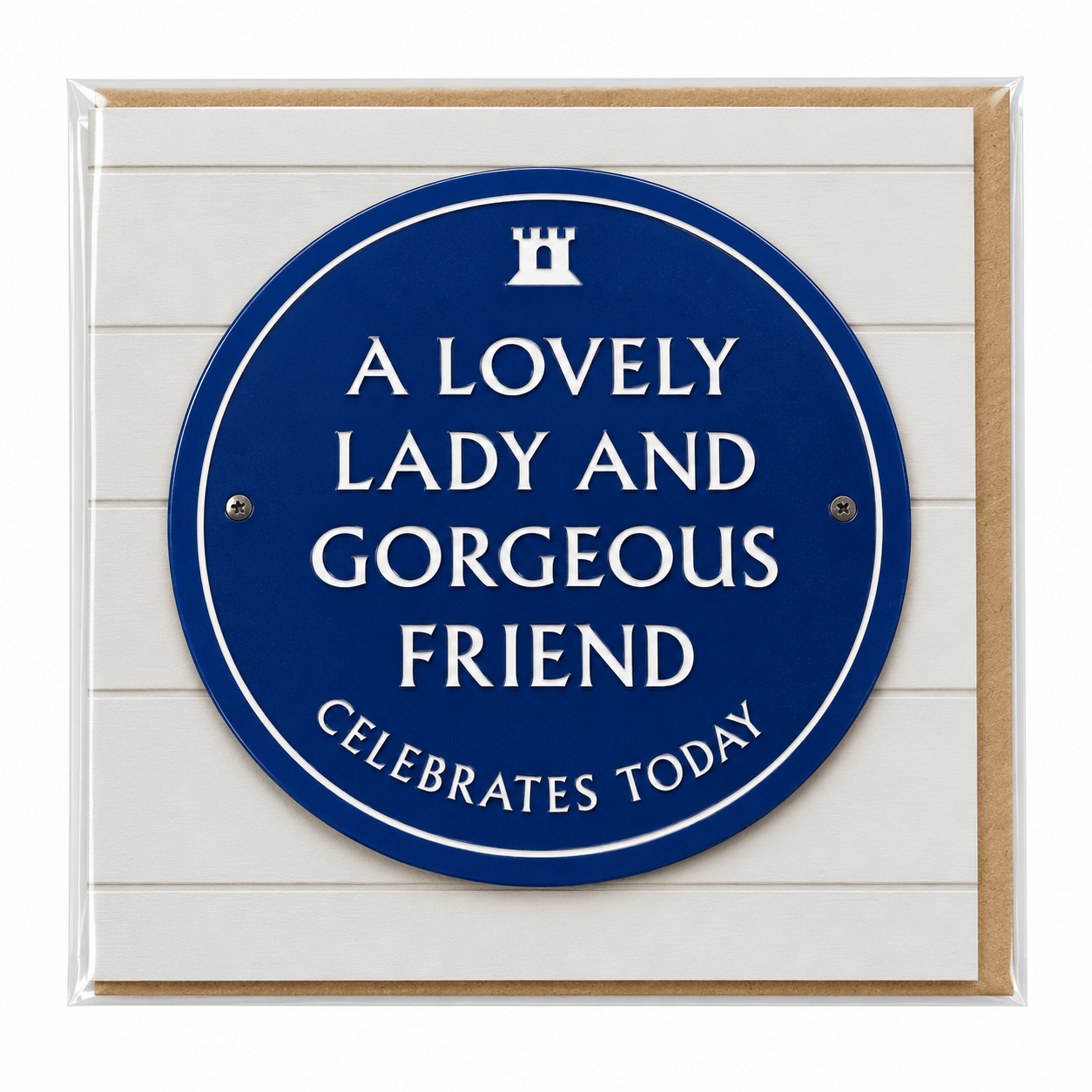 A Lovely Lady Celebrates Today Birthday Card