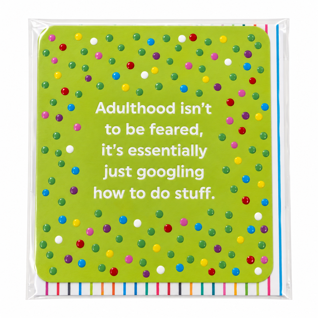 Adulthood Humour Card