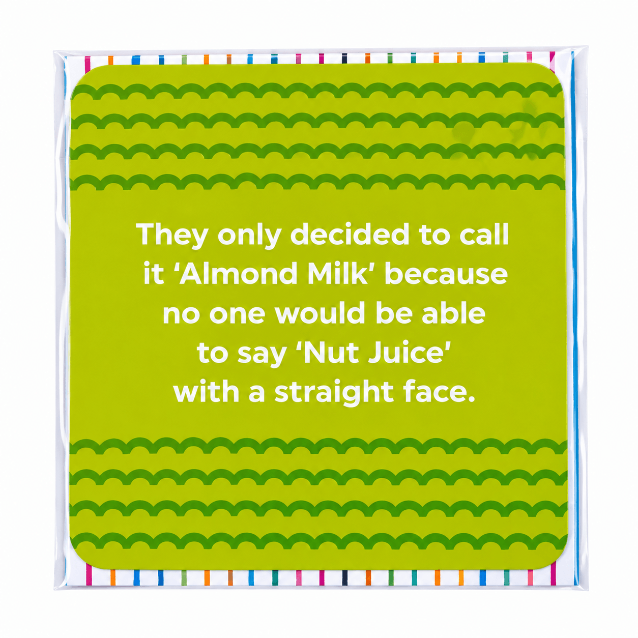 Almond Milk Humour Card