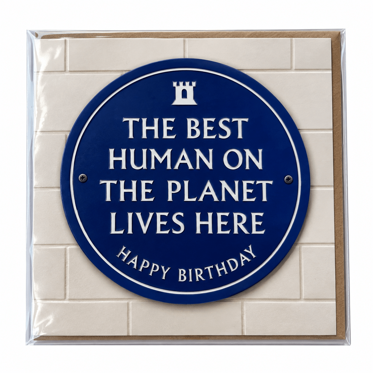 Best Human On The Planet Birthday Card