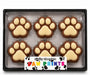 Chocolate Paw Prints