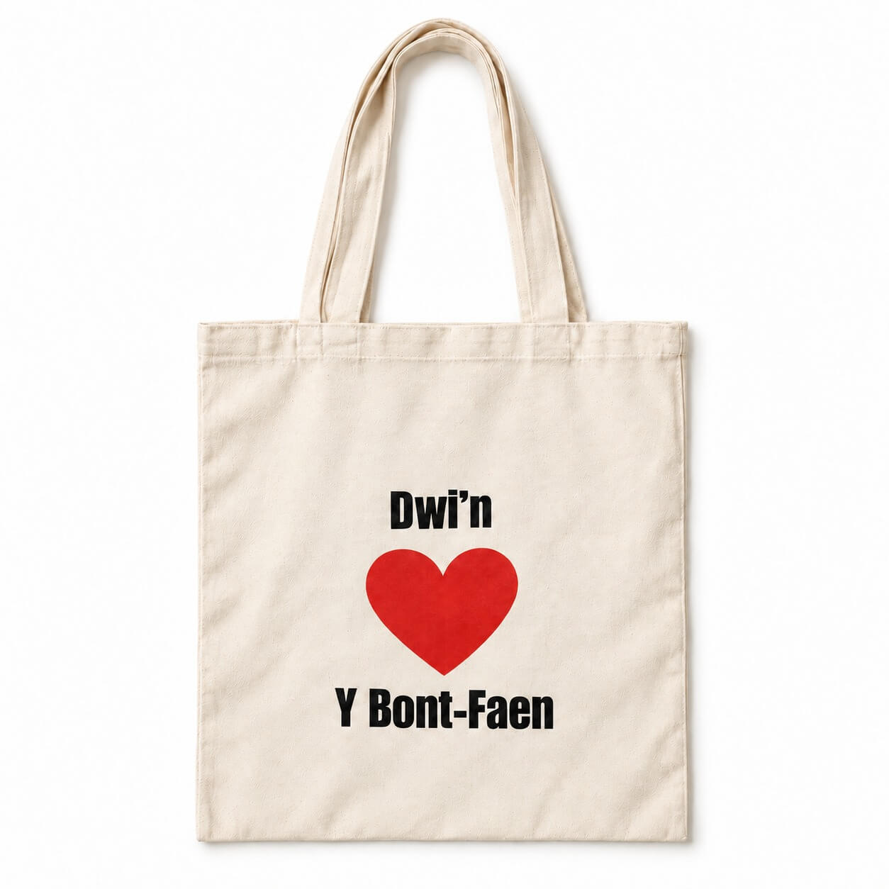 Dwi'n Caru Y Bont-Faen Tote Bag
