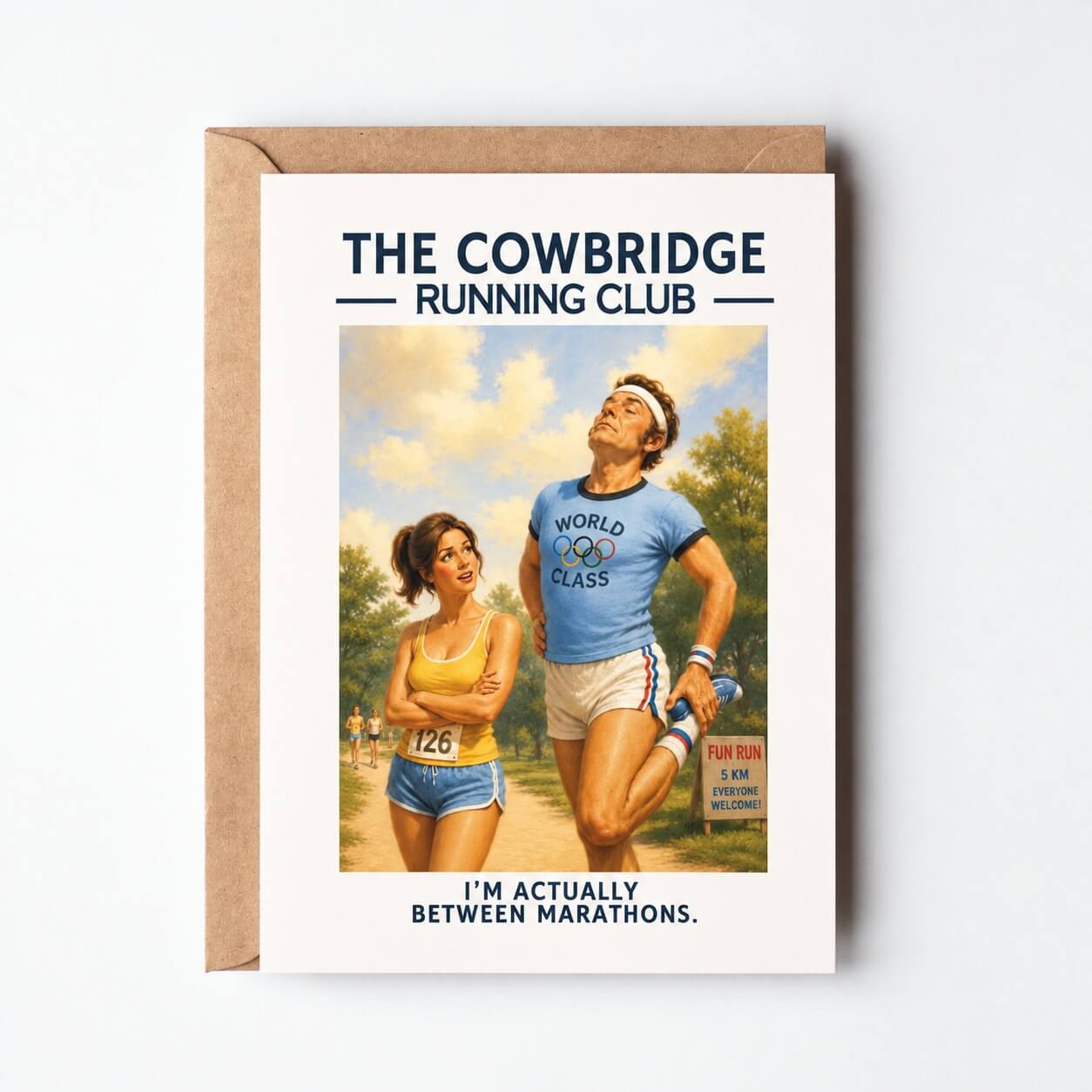 The Cowbridge Running Club Greeting Card