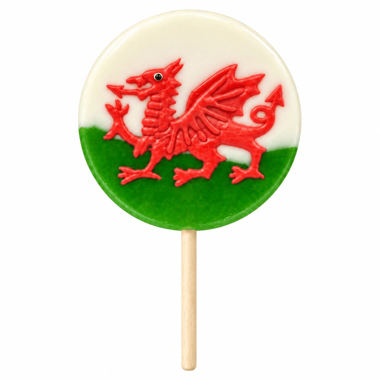 Welsh Dragon Lollipop
