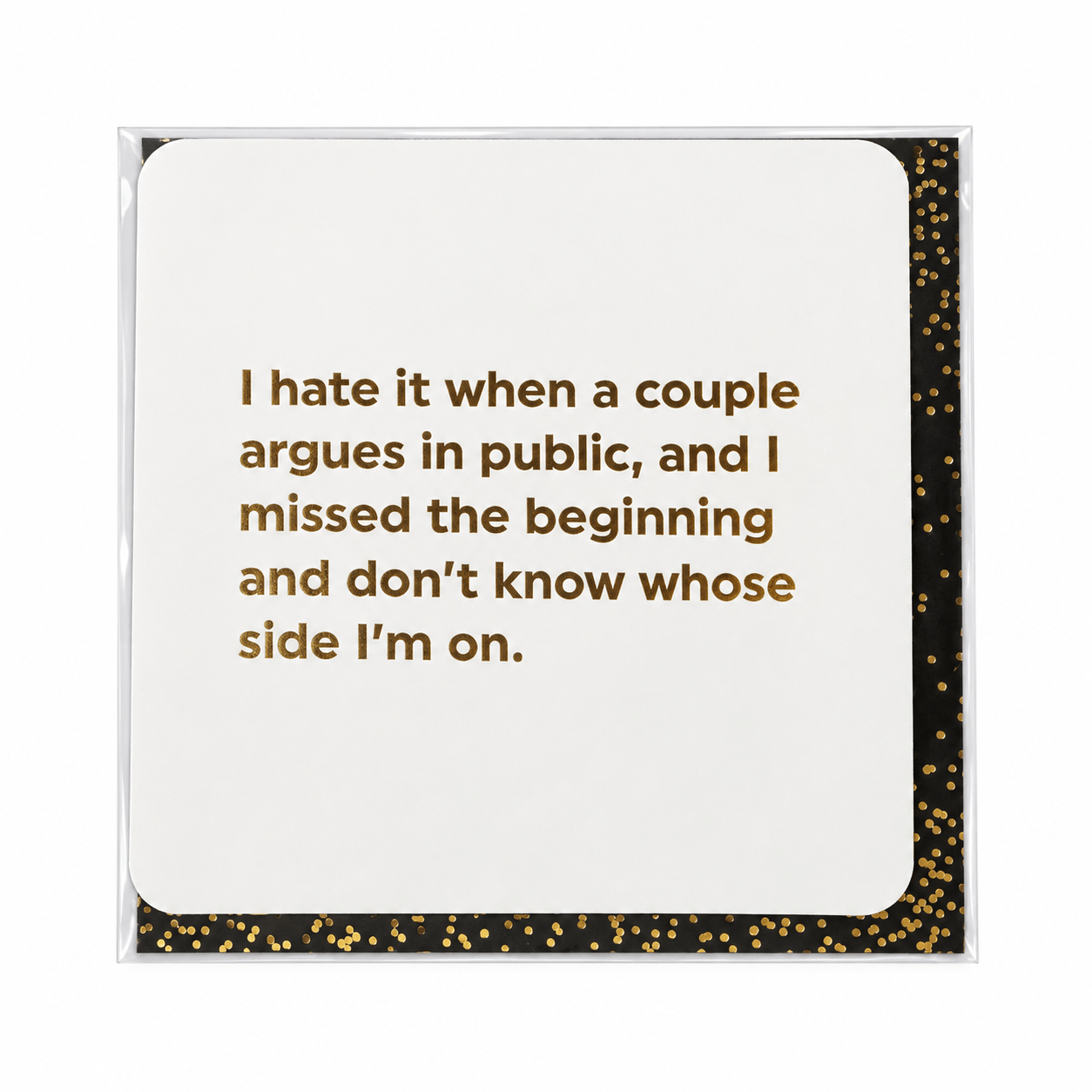 Whose Side Am I On? Card