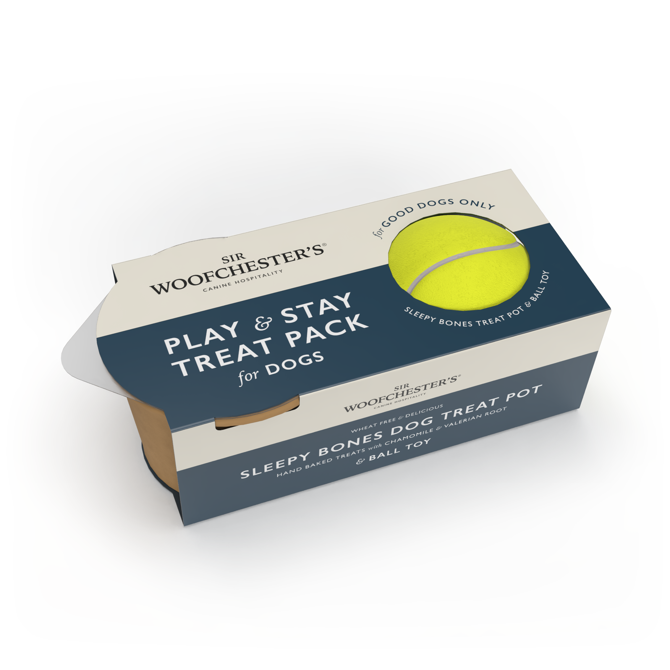 Play & Stay Treat Pack for Dogs - Case of 6